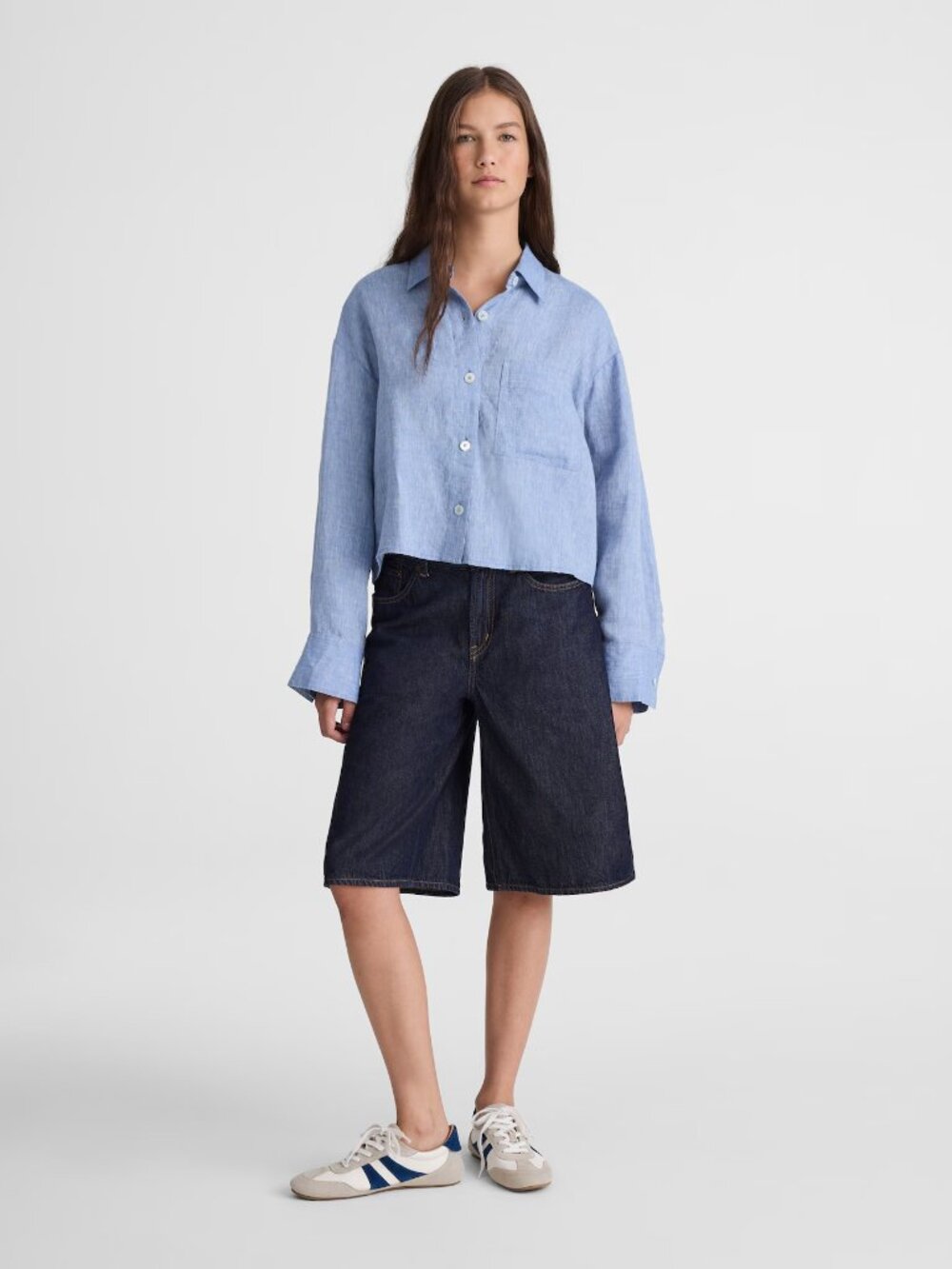 Madewell Straight-Hem Shirt in 100% Linen - Picture 4 of 7